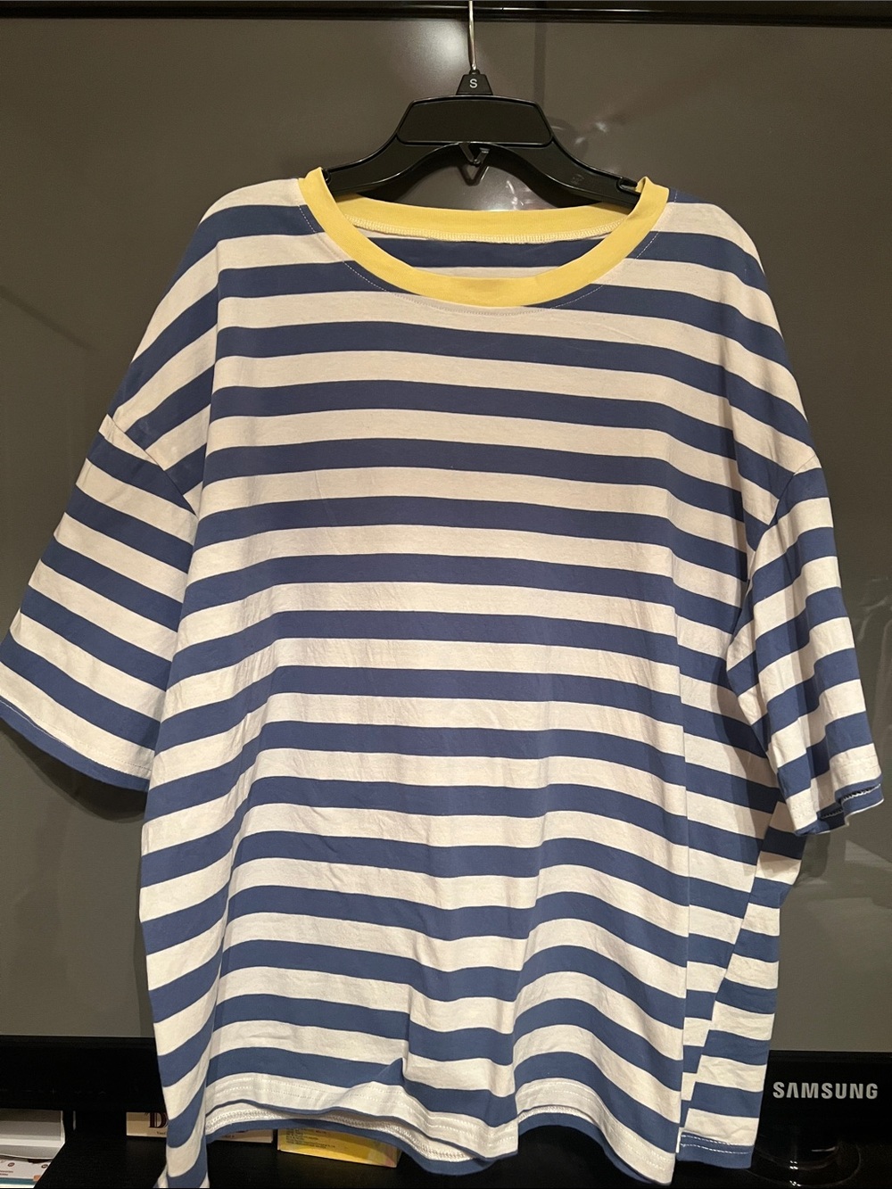 FINAL PRICE Striped Oversized Tee Shirt